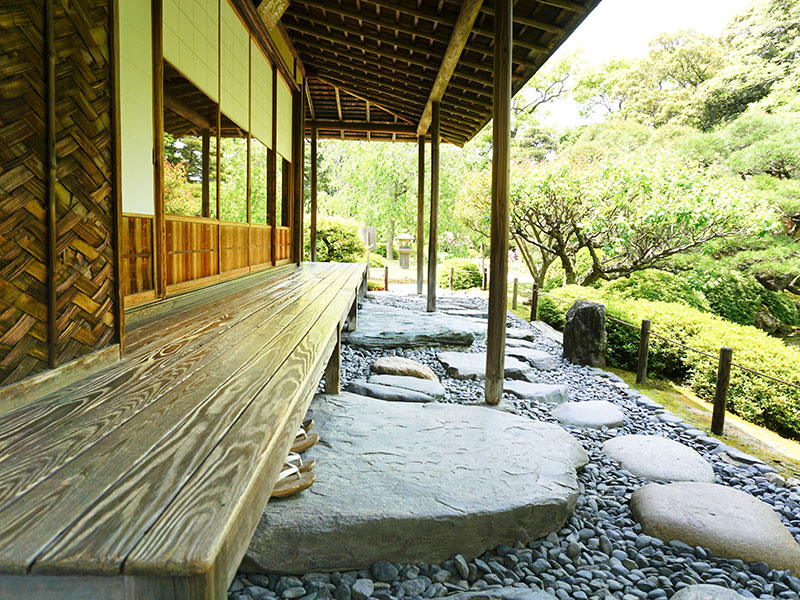 Japanese-style porches